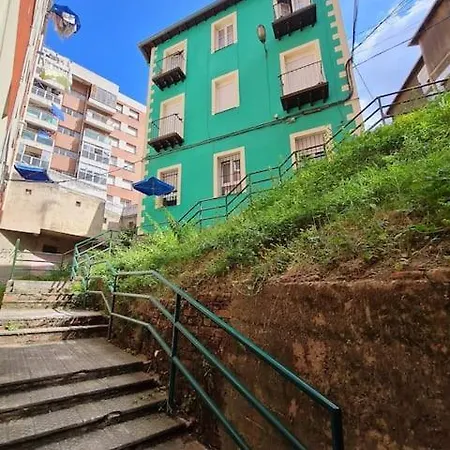 Apartamento La Casita Verde. Metro Cerca Del Casco Viejo Bilbao